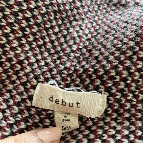 Thick Tribal Print Cardigan - Picture 3 of 7